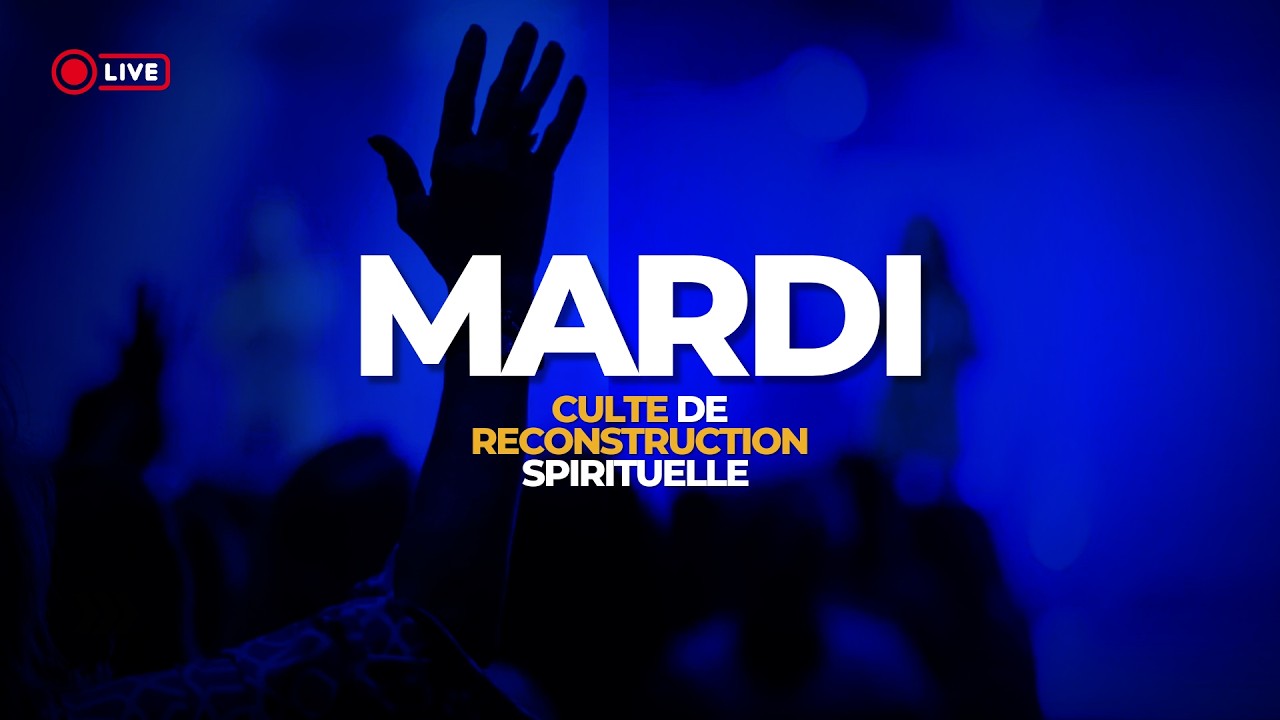 Bienvenue au culte d'adoration de ce mardi 03/03/2026