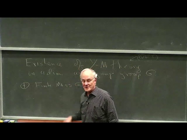 David Gross: Millennium Prize Problem: Yang Mills Theory class=