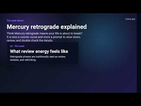 Mercury Retrograde Explained: What It Actually Affects