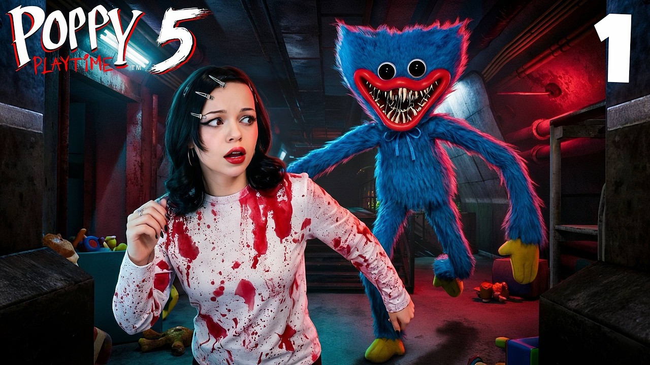5 ГЛАВА ПОППИ ПЛЕЙТАЙМ ВЫШЛА! СТАРЫЙ ДРУГ ЛУЧШЕ НОВЫХ ДВУХ 🧸 POPPY PLAYTIME Глава 5 #1