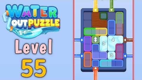 Water Out Puzzle Level 55 Walkthrough