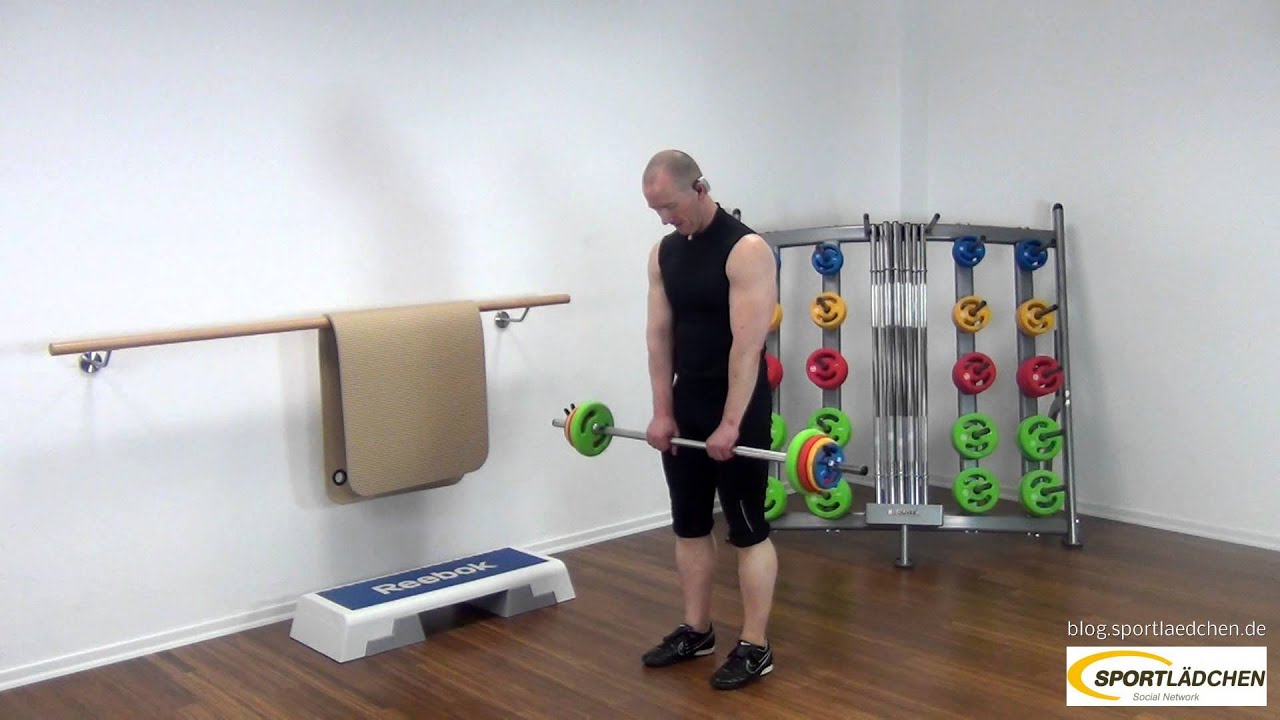 Langhantel Übungen #3 - YouTube