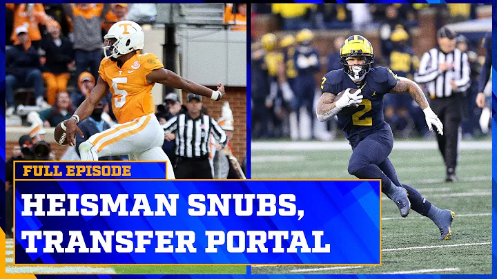 Heisman Ceremony Snubs & Transfer Portal Solutions...