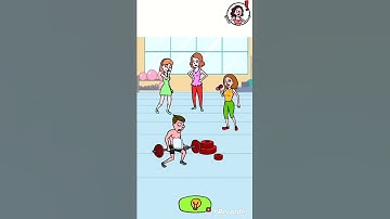 DOP delete one part. Solve tricky brain puzzle game. Erase one part