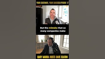 Your Customer, Your Success: E17-Dave Seaton on JOURNEY MAPPING-the BIG mistake w Hypothesis Maps