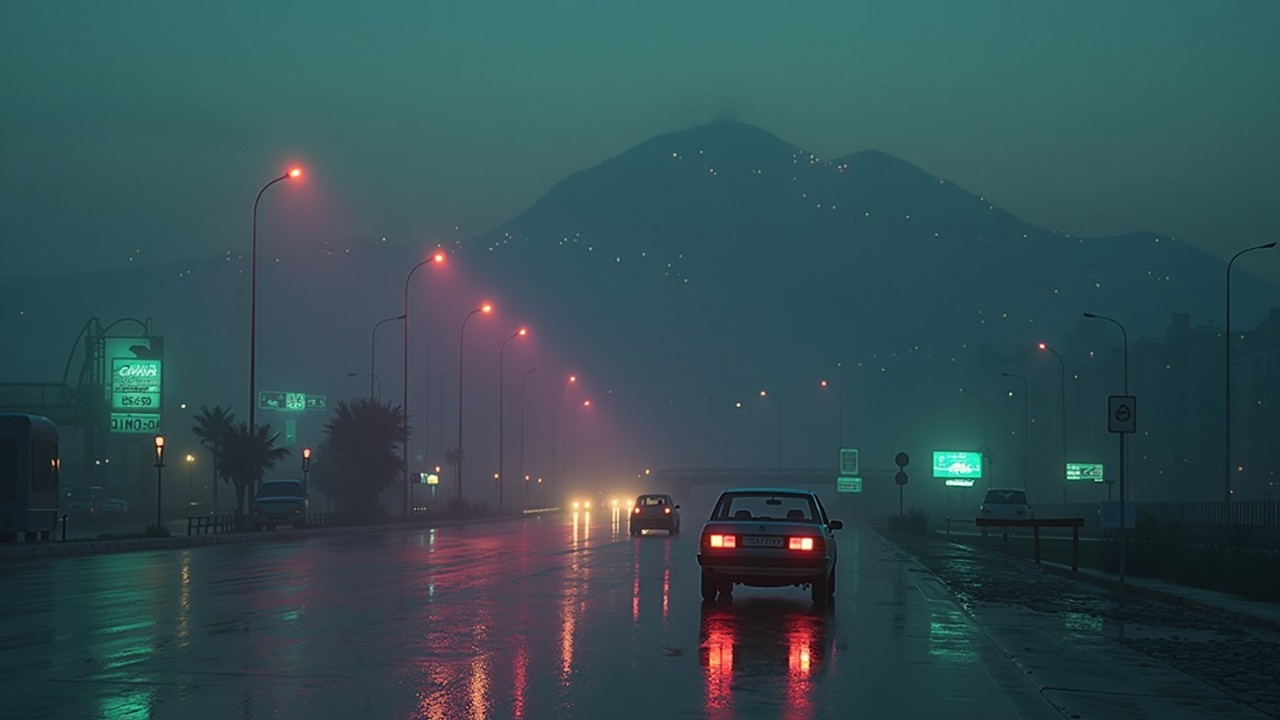 Ностальгический Токио Lofi Драйв ~ Ретро Японский Городской Пейзаж Инструментал