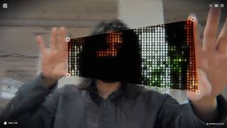 Famous Interactive ASCII Panel with Hand Tracking | MediaPipe / WebGL / Three.js /  TouchDesigner Profile