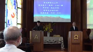 2020 06 14台北公舘教會主日禮拜頌榮 祝禱 阿們頌 聖詩387首榮光歸聖父上帝