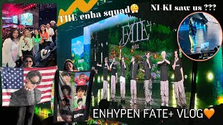 [ENGENE-loG] ENHYPEN Fate+ Tour in Chicago Mini Vlog Pt1🧡 050124 [엔진로그]