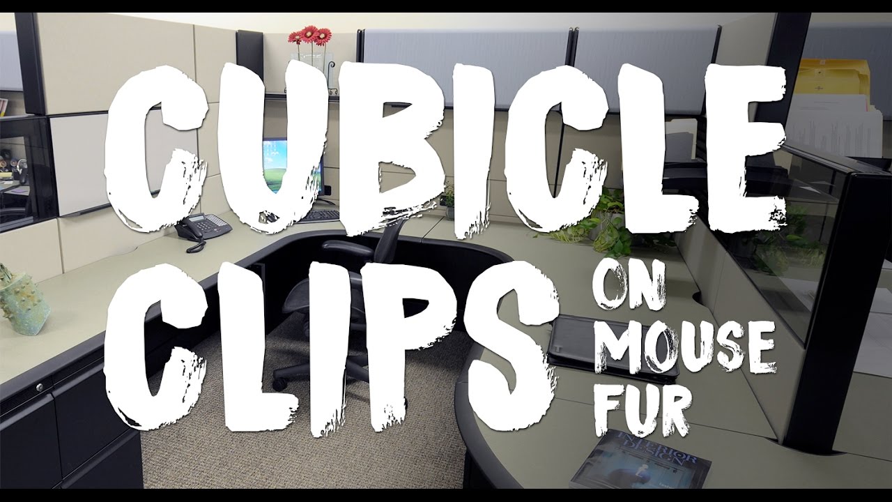 Friday Favorites Cubicle Clips (Making Use of the Mouse Fur) YouTube