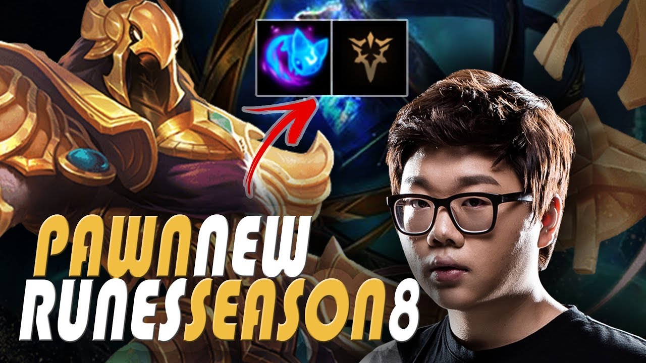 KT PawN Azir Mid - Season 8 New Runes