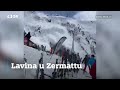 Lavina u Zermattu