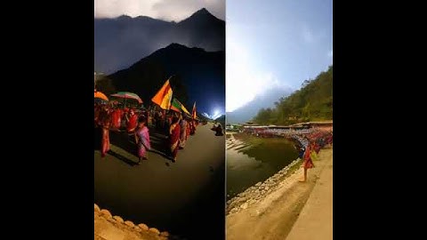 Infinite Zoom test - Stable diffusion - Pokhara