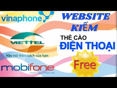 Video Web kiếm thẻ cào điện thoại miễn phí. Kiếm tiền online... - youtube