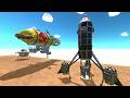 Various Warbot battles part 14. Airship bombing! - Age Of Warbots