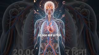 आपके फेफड़े हर दिन 20,000 बार ये काम करते हैं! 😱🫁सांस लेते समय आपके शरीर में क्या होता है? #shorts