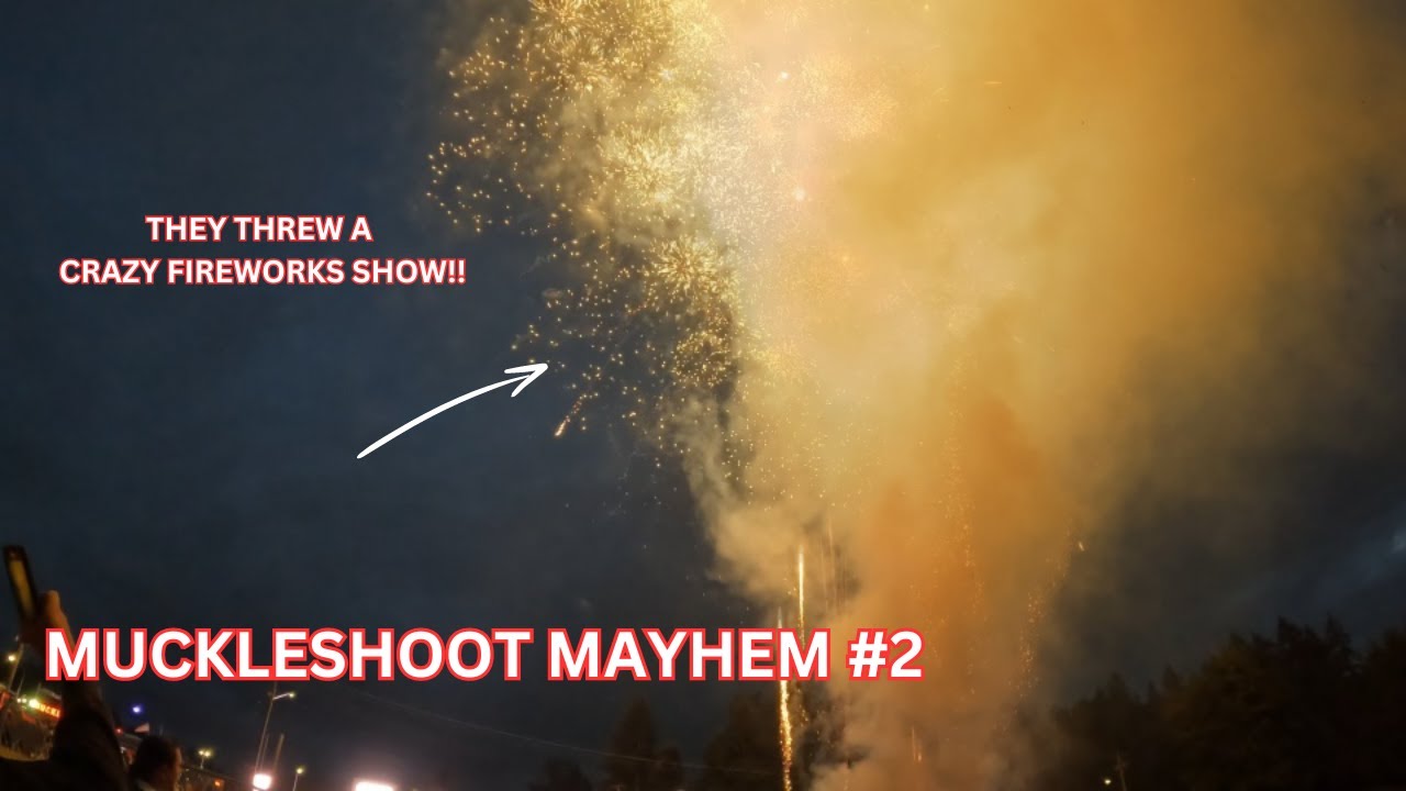 SICK FIREWORK SHOW😮 MUCKLESHOOT MAYHEM PT.2 (4K) YouTube