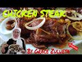 CHICKEN STEAK / CHICKEN BISTEK SA TAGALOG, By Grace Zulueta Luto ni Manay