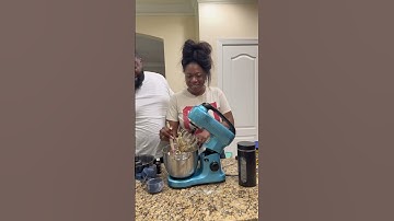 Thumbnail of Baking with Bae 😂❤️😋 Caramel Banana Poundcake 🔥🔥🔥 #thatmanandthemkids #cakerecipe