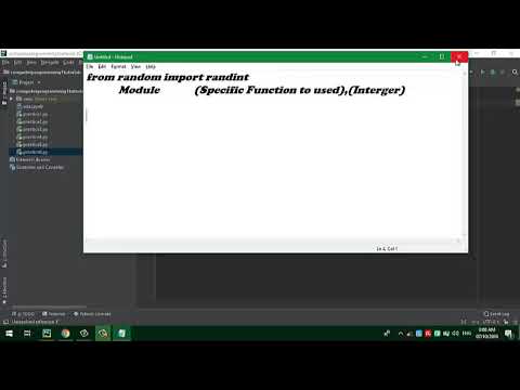 Programming Python 3 Tutorial: Random Randint
