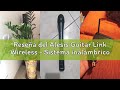 Reseña del Alesis Guitar Link Wireless - Sistema inalámbrico para guitarra con transmisor y receptor