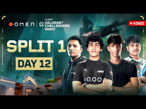 [HINDI] OMEN VALORANT Challengers South Asia 2025 Split 1 - Day 12