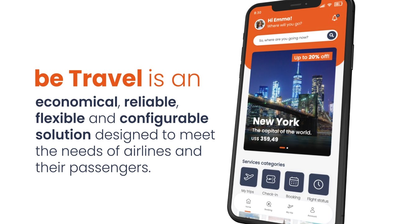 be Travel -  Product feature