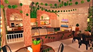 🌱SUBURBAN CAFE 🌿 Speedbuild + TOUR (welcome to Bloxburg) (roblox) screenshot 2