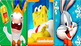Looney Tunes Dash vs Spongebob on The Run vs Rabbids Crazy Rush android gameplay screenshot 3