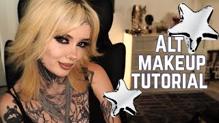Details IN DEPTH ALTERNATIVE MAKEUP TUTORIAL l skin prep, base, eyeliner and YAPPPP  Update