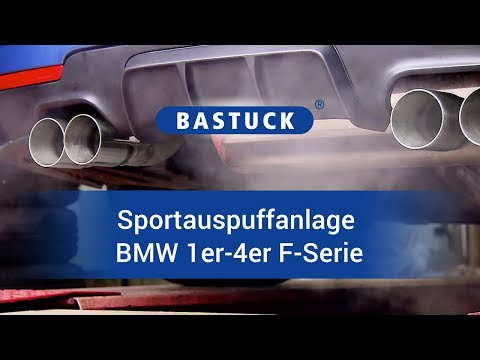 BMW 1-4er F-Serie Sportauspuffanlage | BASTUCK