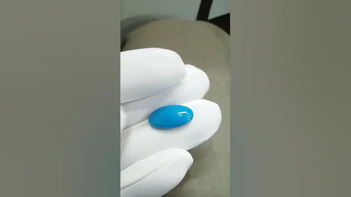 Top gem quality Arizona Turquoise 6.60 carat part 1