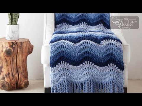 Crochet Baby Blanket for Beginners - Knit Look Stitch 