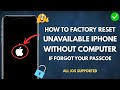 Fix iPhone Unavailable Without Computer | How to Unlock Unavailable iPhone Without Passcode 2026