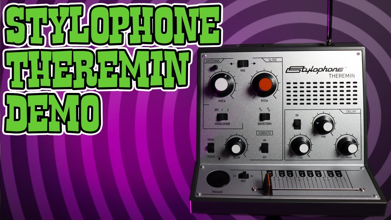 Stylophone Theremin Demo - Spooky Surf Sounds! - YouTube