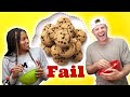 Couples Try Cooking Without Recipes *fail* // Tara and Hunter