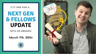 Next Generation Ministries & Fellows Update w/ JD Meeder! (3.7.24)