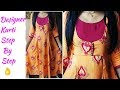 Diy designer kurti cutting and stitching  kurti cutting and stitching