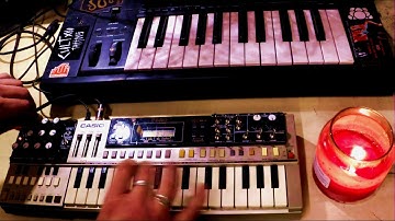X1L3 - circuit bent Casio PT-50 with midi retrofit - Drum manipulation + circuit bends