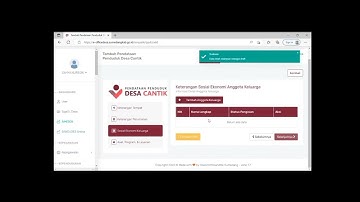 Panduan Menginput Data Kependudukan Desa Cantik di Aplikasi E-office Desa Sumedang