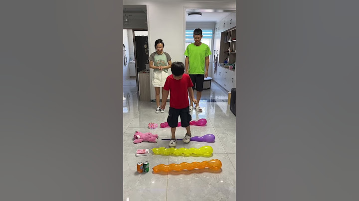 家庭版踩气球大挑战！ #funny #搞笑 #comedy