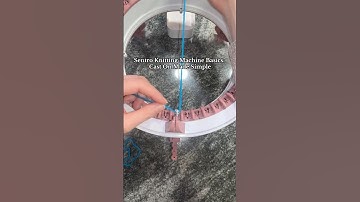 Basisprincipes van de Sentro Breimachine: opzetten eenvoudig gemaakt #sentroknittingmachine