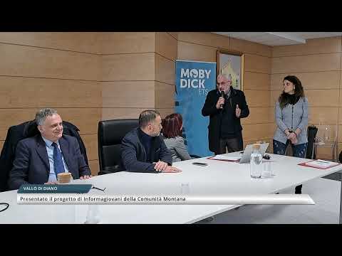 Presentato il progetto informagiovani della Comunità Montana V. di Diano