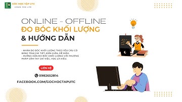 Học đo bóc khối lượng công trình giao thông cùng Góc học tập UTC