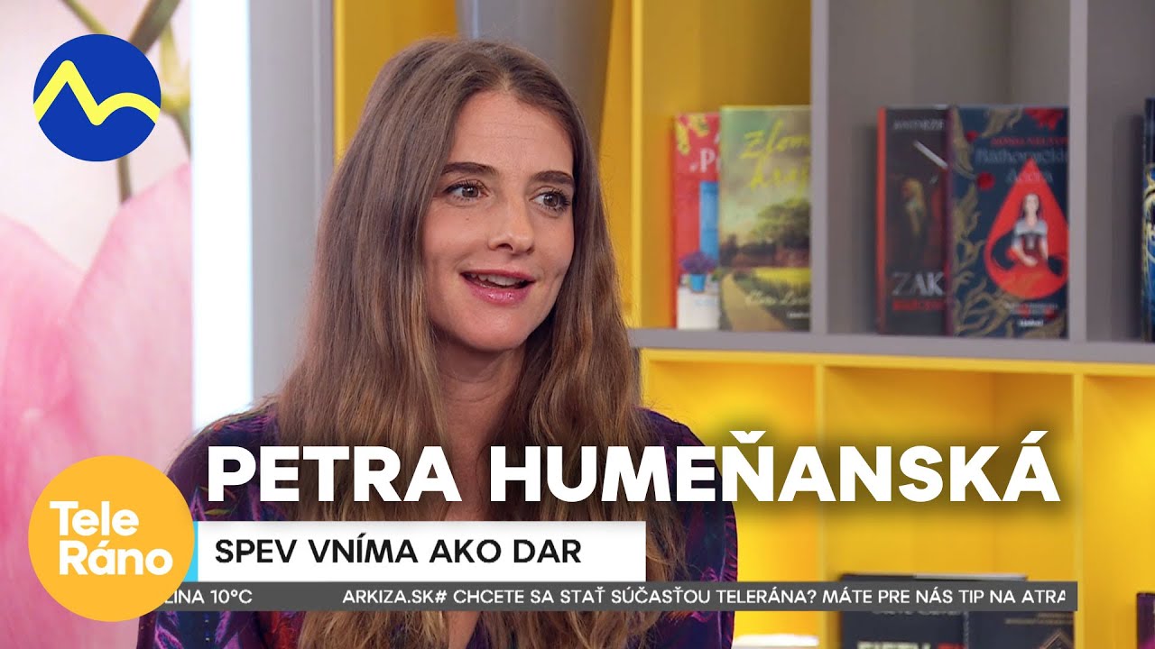 Petra Humeňanská: Bývalá superstáristka vníma spev ako dar | Teleráno