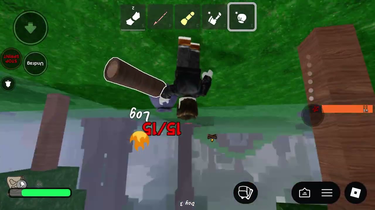 Playing 99night in the forest