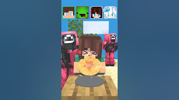 Help Miley win the candy-splitting game in Squid Game! - MAIZEN Minecraft Animation #shorts