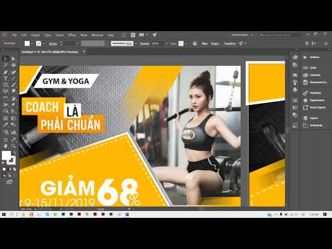 Video THIẾT KẾ BANNER CHUYÊN NGHIỆP - HỌC THIẾT KẾ ĐỒ HỌA... - YouTube