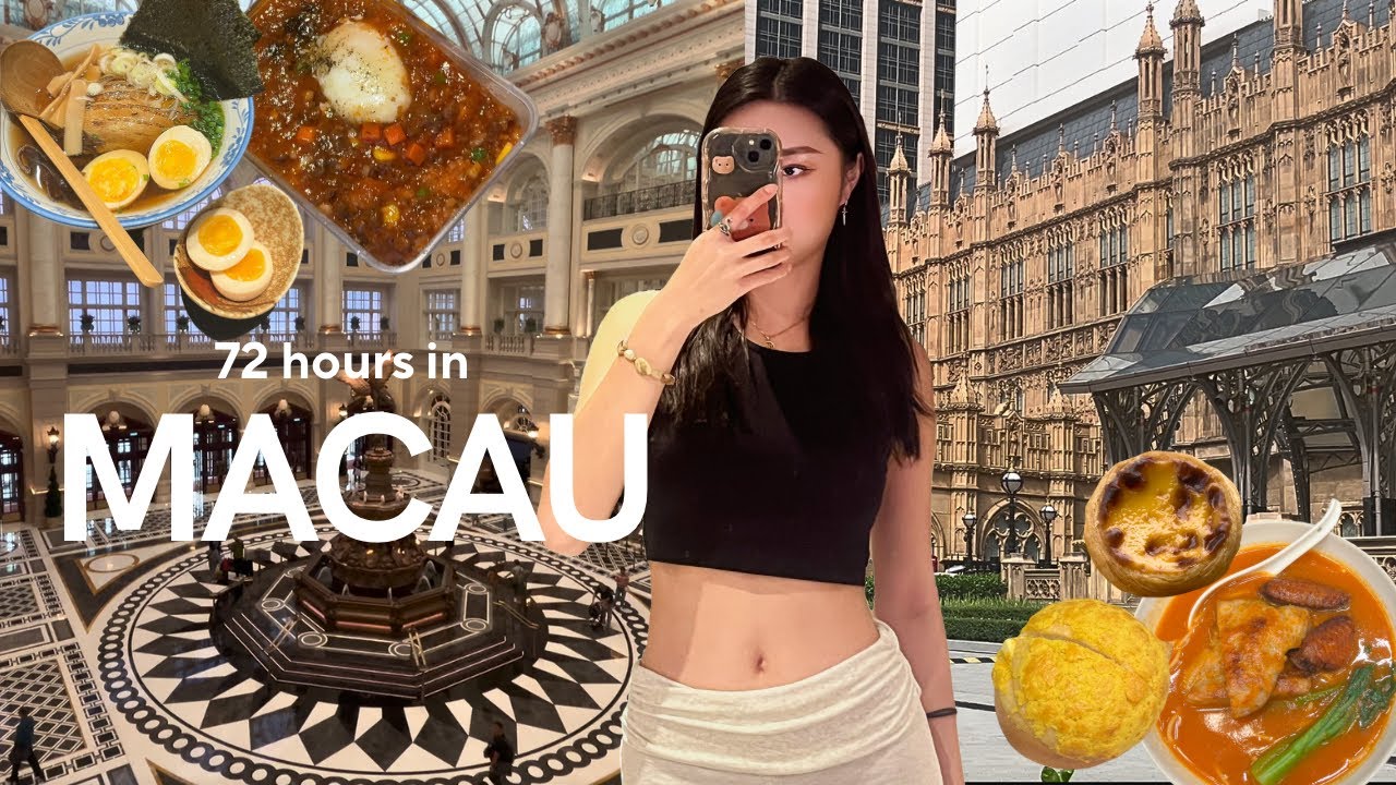 3 days in MACAU 🇲🇴 🎰 ✧˖°. | SAW MY FAV HK ARTIST, hotel-hopping, gambling, relaxation, food