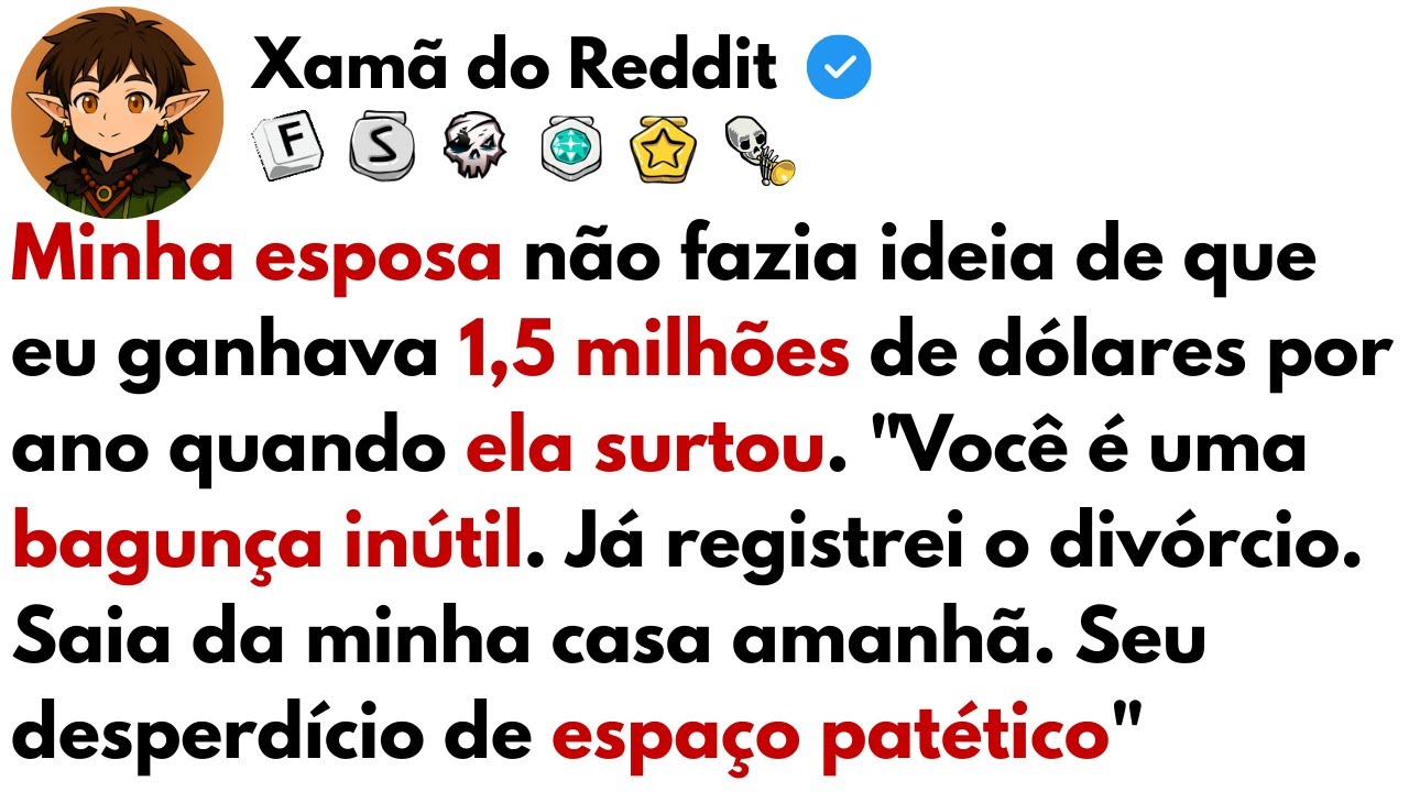[HISTÓRIA COMPLETA] Minha esposa não fazia ideia de que eu ganhava um milhão e meio de dólares por..